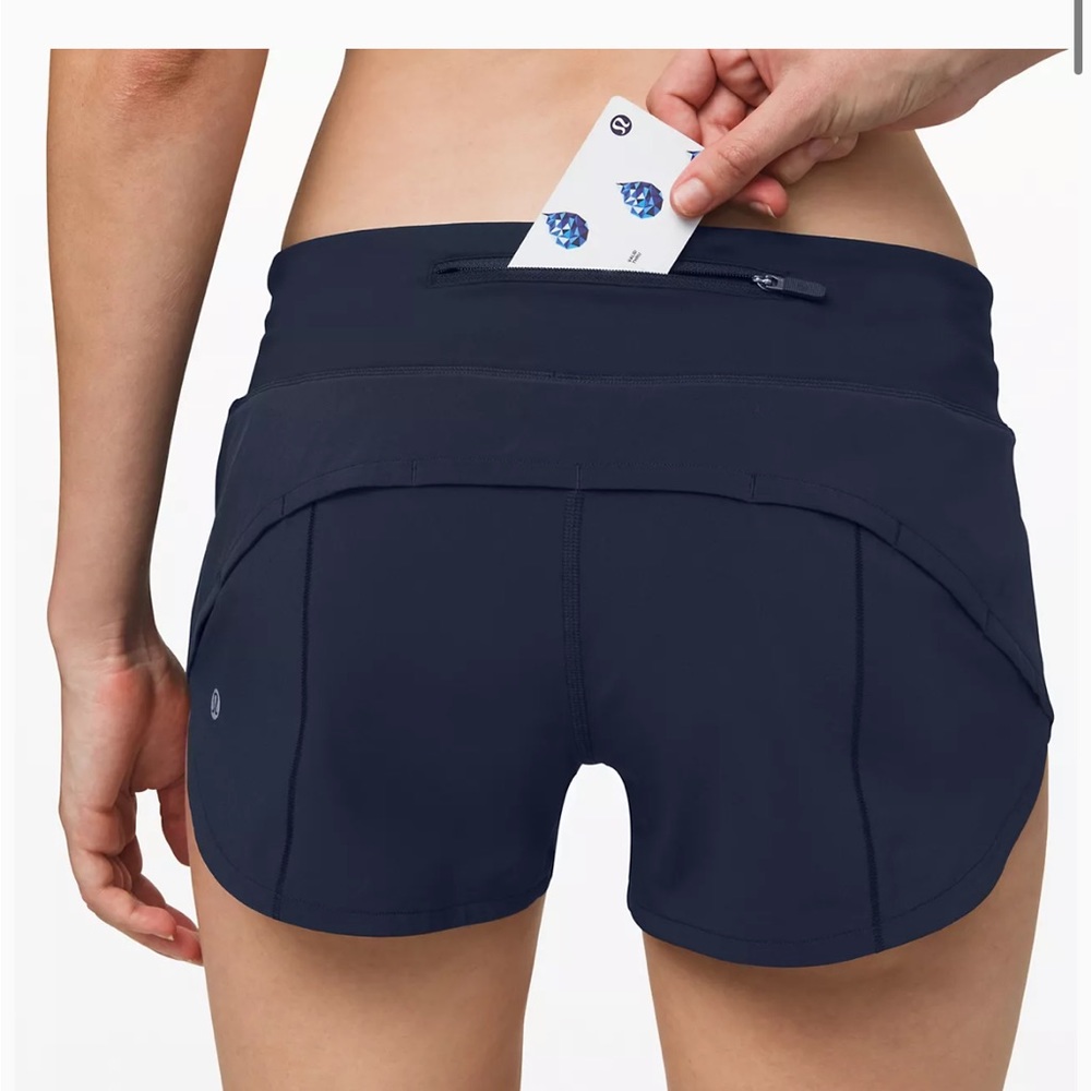 - Lululemon Speed Up Low-Rise Lined Short 2.5"